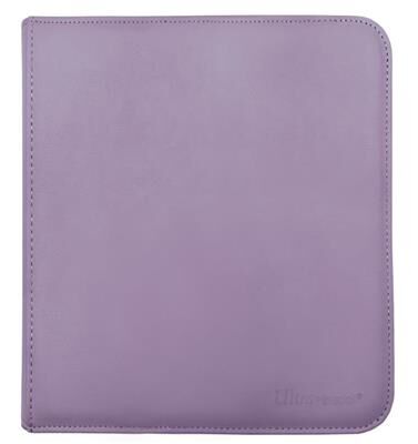 UP - 12 Pocket Zippered Pro Binder Purple