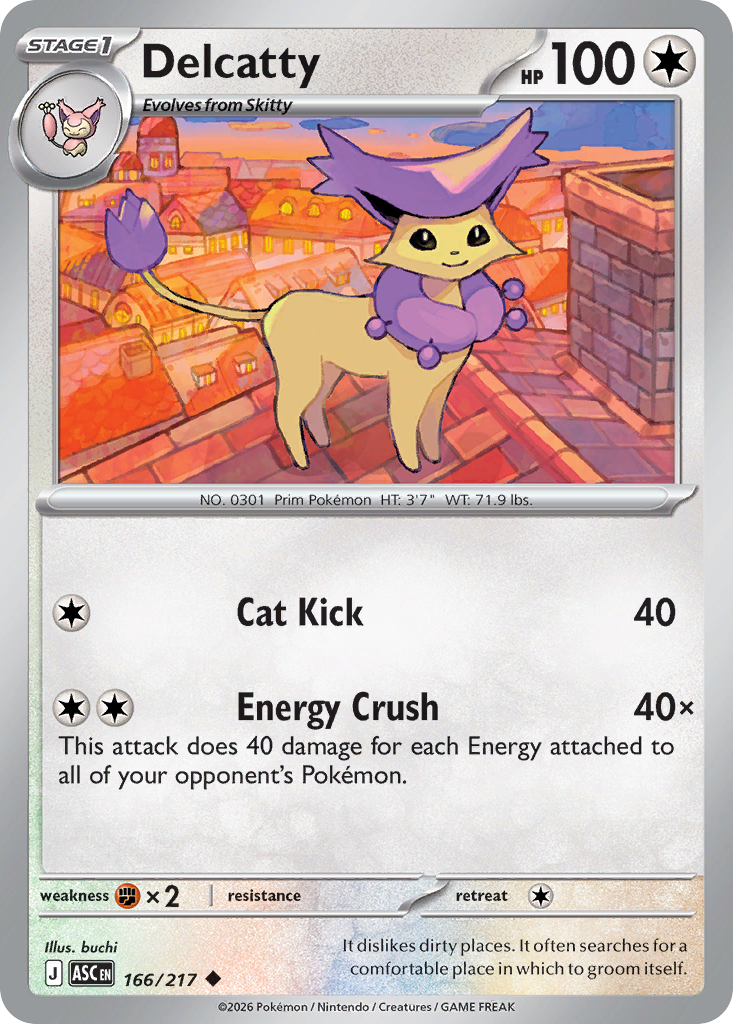 Delcatty - 166/217 - EN