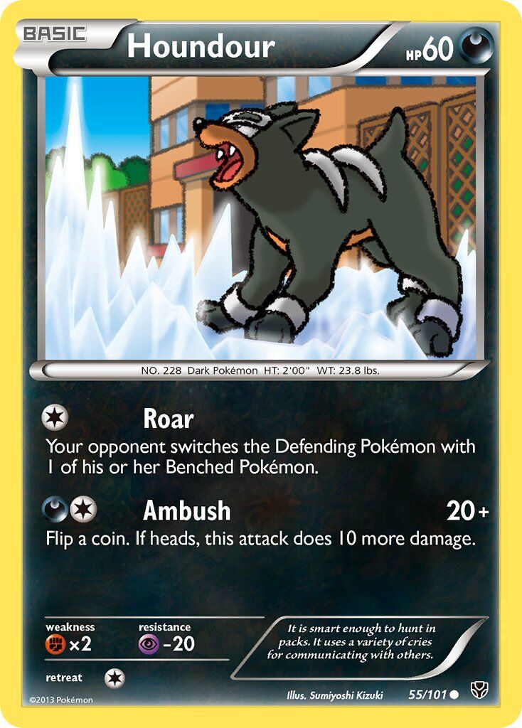 Houndour - 55/101 - EN Houndour - 55/101 - EN