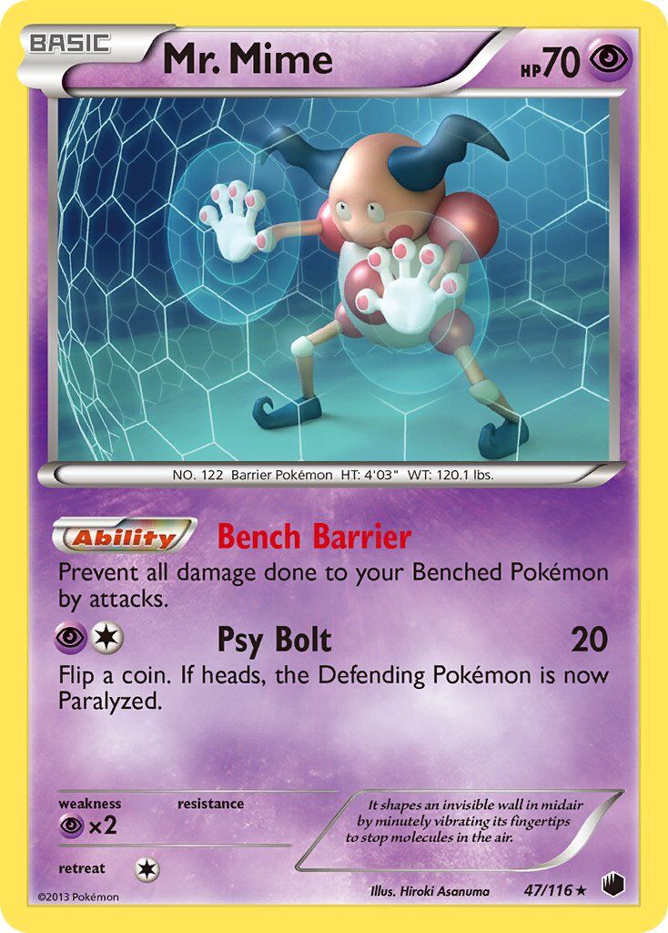 Mr. Mime - 47/116 - EN