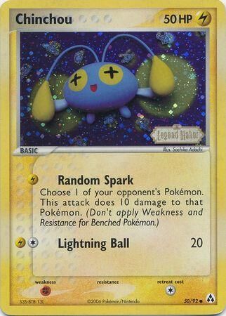 Chinchou - 50/92 - Reverse Holo - EN