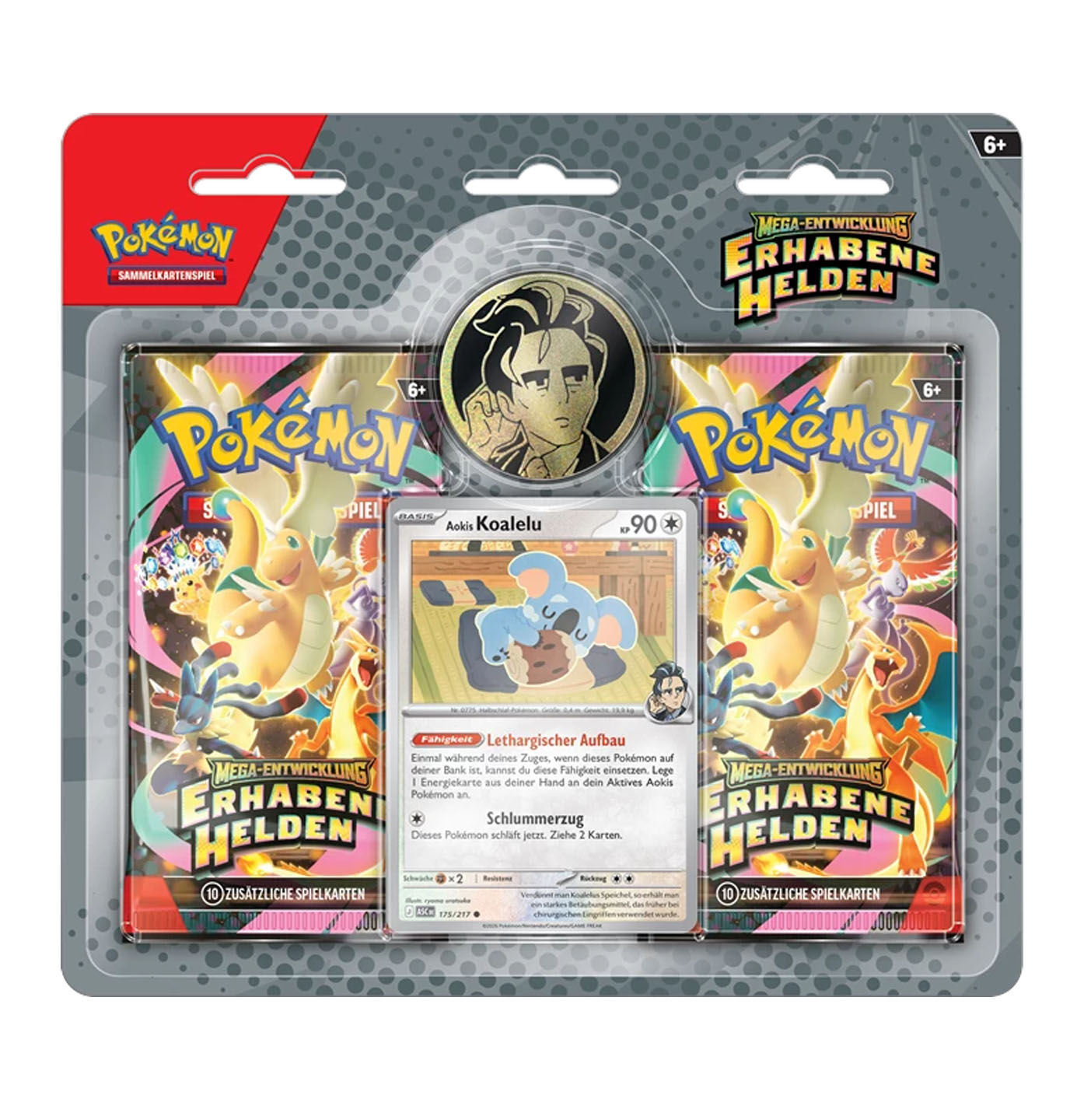 Pokémon TCG: Mega Evolution - Erhabene Helden 2-Pack Blisters - DE Pokémon TCG: Mega Evolution - Erhabene Helden 2-Pack Blisters - DE