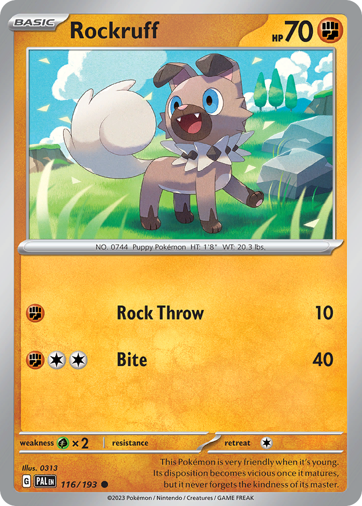 Rockruff - 116/193 - EN Rockruff - 116/193 - EN