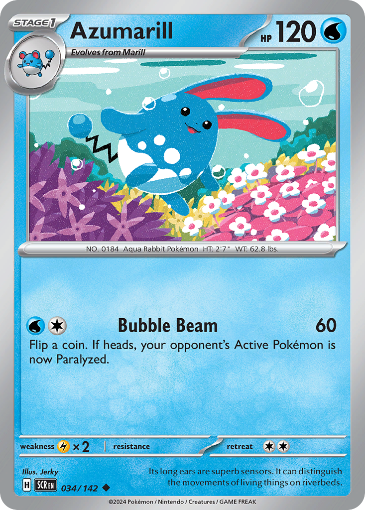 Azumarill - 034/142 - EN