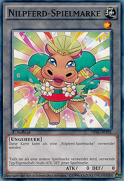 nilpferd-orange-spielmarke-yu-gi-oh Nilpferd (Orange) Spielmarke - Yu-Gi-Oh!