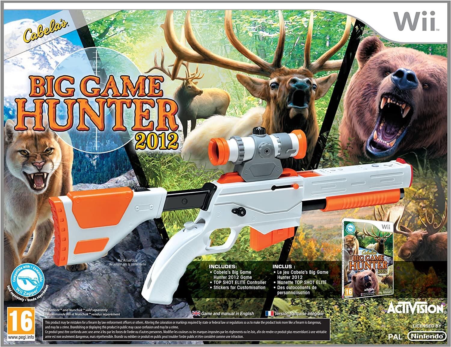 Cabela's Big Game Hunter 2012 [Gun Bundle] - Nintendo Wii - EN