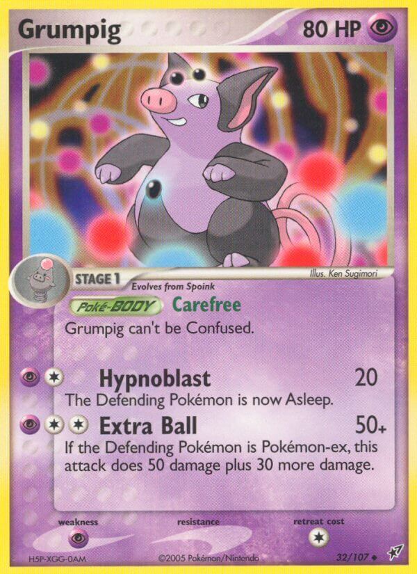 Grumpig - 32/107 - EN Grumpig - 32/107 - EN
