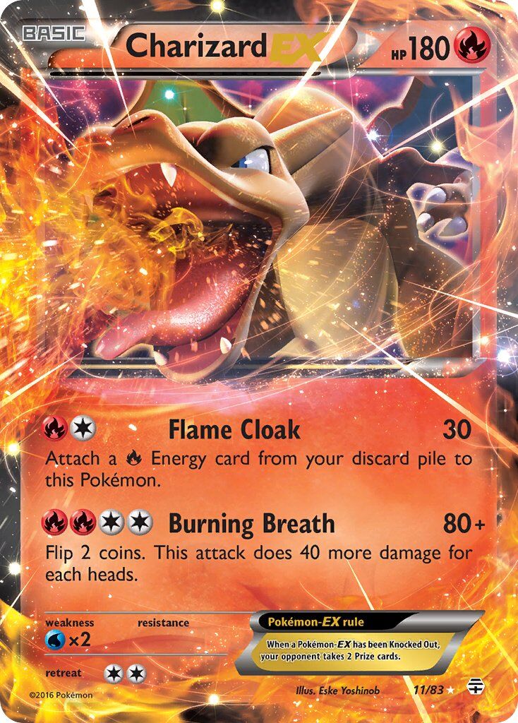 Charizard-EX - 11/83 - EN