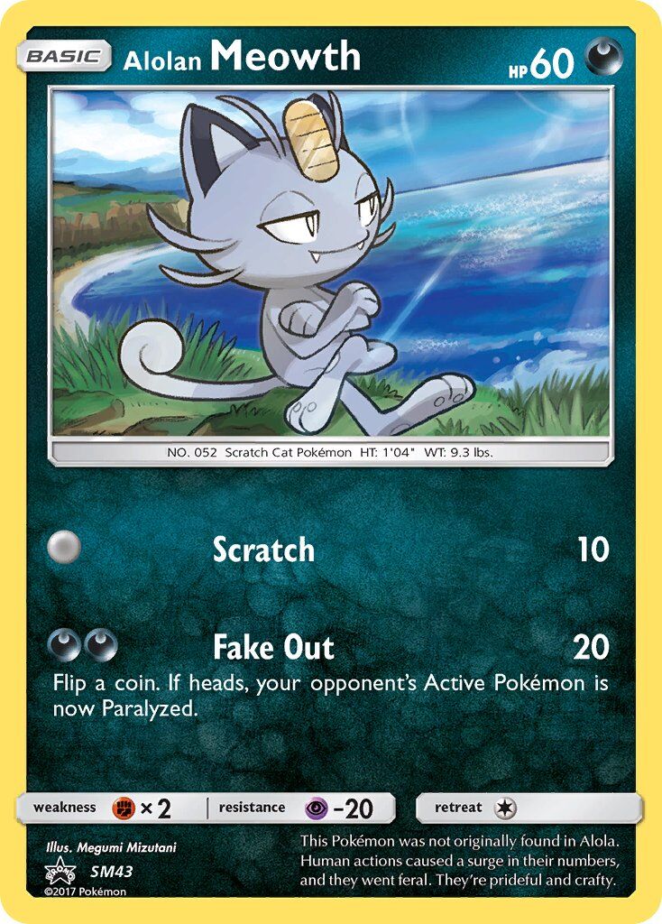 Alolan Meowth - SM43/SM43 - EN Alolan Meowth - SM43/SM43 - EN