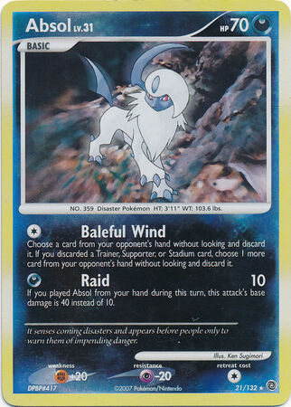 Absol - 21/132 - Reverse Holo - EN