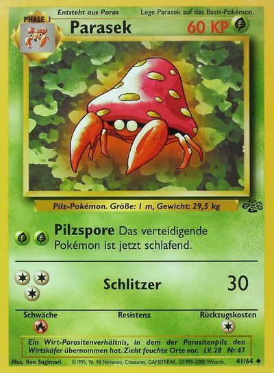 Parasek 041/064 - Pokémon TCG
