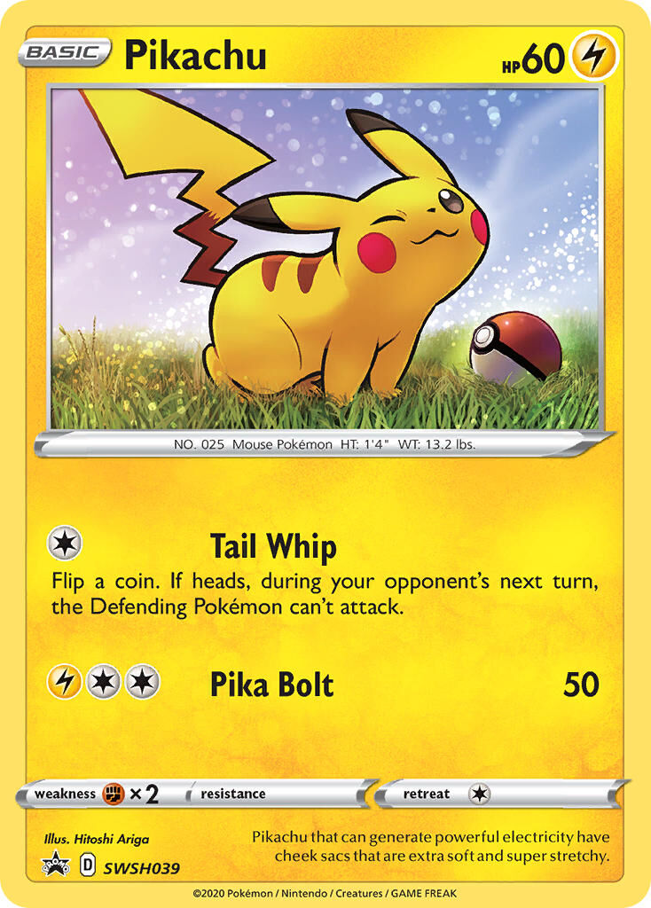 Pikachu - SWSH039/306 - EN