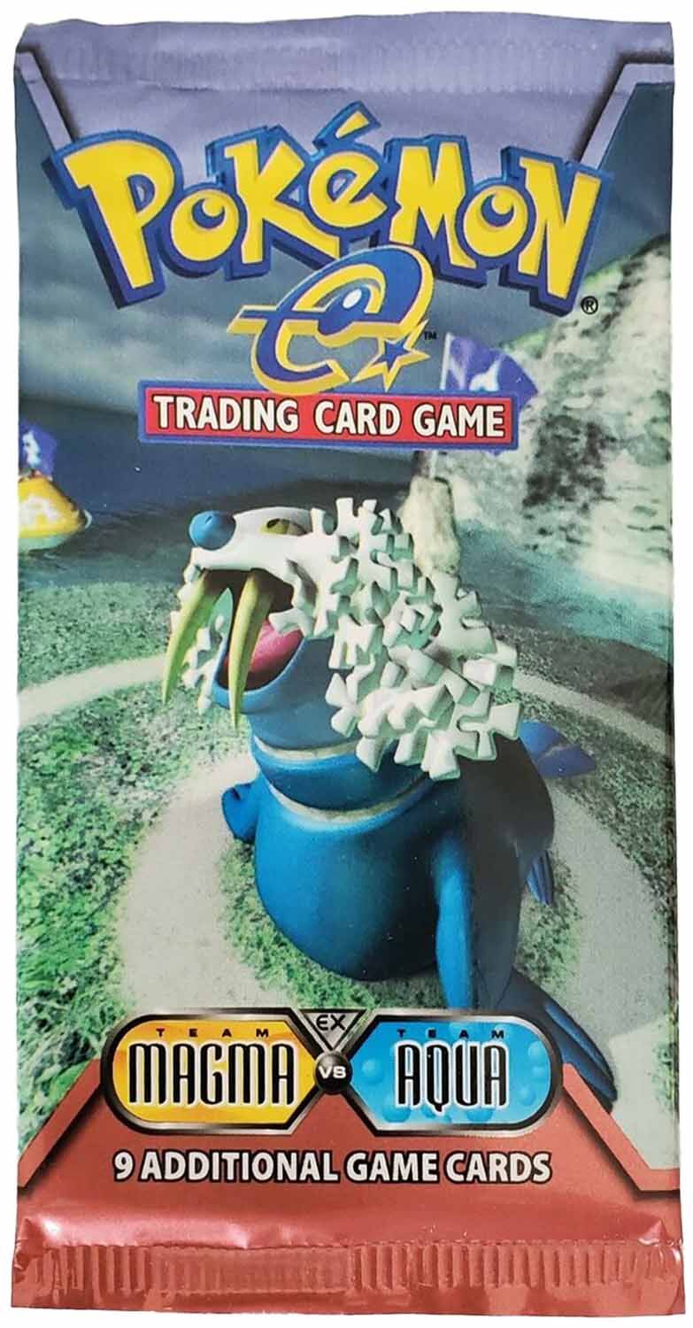 Pokémon EX Team Magma & Team Aqua Booster Pack Sealed (1 Random Pack Art) - EN