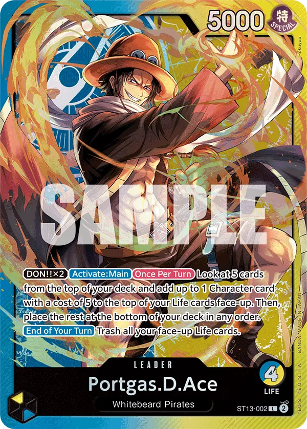 Portgas.D.Ace - ST13-002 Portgas.D.Ace - ST13-002