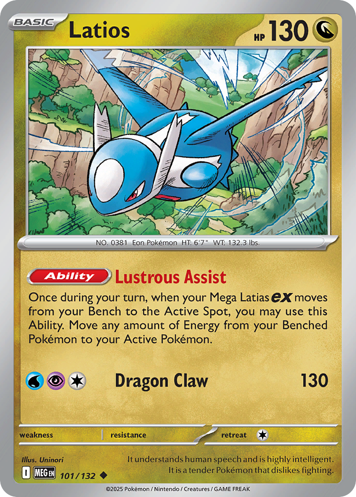 Latios - 101/132 - EN