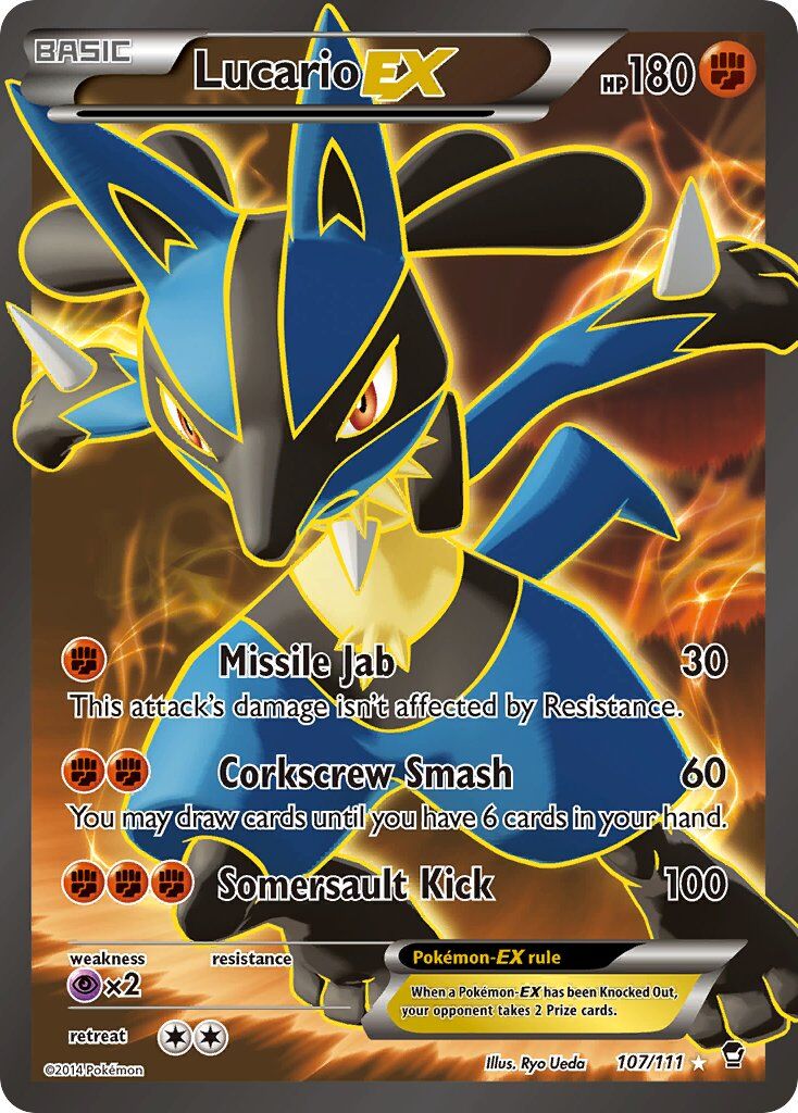 Lucario-EX - 107/111 - EN Lucario-EX - 107/111 - EN
