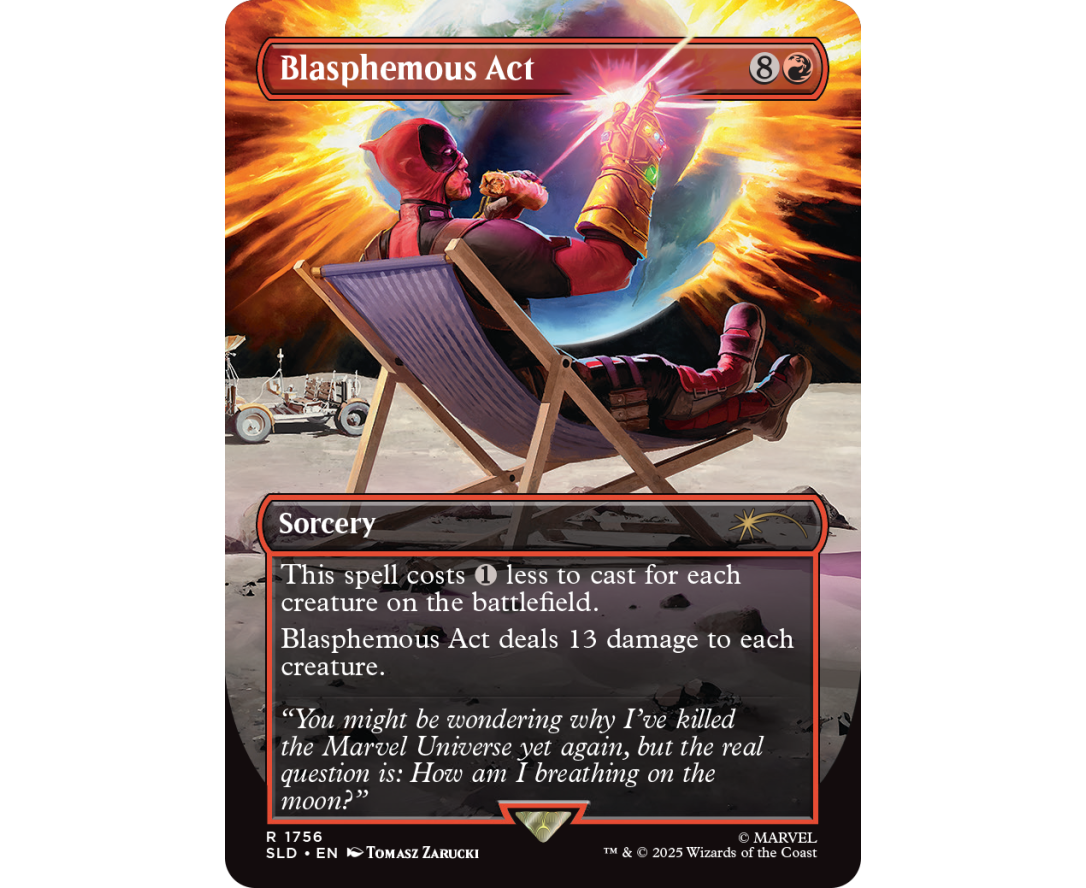 Secret Lair x Marvel 5 Nonfoil - Magic the Gathering - EN 