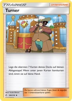 Turner 188/236 - Pokémon TCG