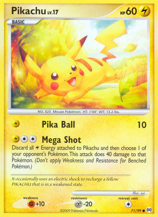 Pikachu - 71/99 - EN Pikachu - 71/99 - EN