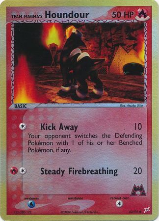 Team Magma’s Houndour - 63/97 - Reverse Holo - EN