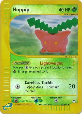 Hoppip - 83/147 - Reverse Holo - EN Hoppip - 83/147 - Reverse Holo - EN