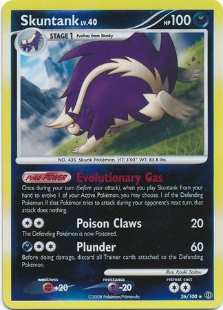 Skuntank - 26/100 - Reverse Holo - EN