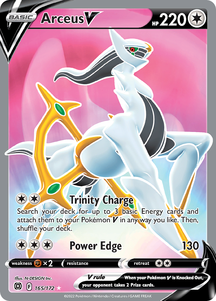 Arceus V - 165/172 - EN