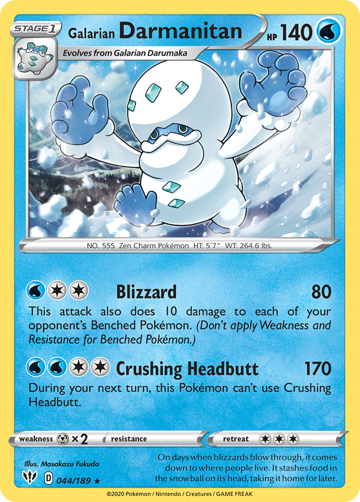 Galarian Darmanitan - 044/189 - EN