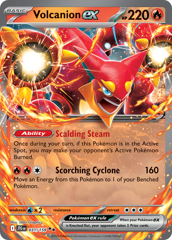 Volcanion ex - 031/159 - EN