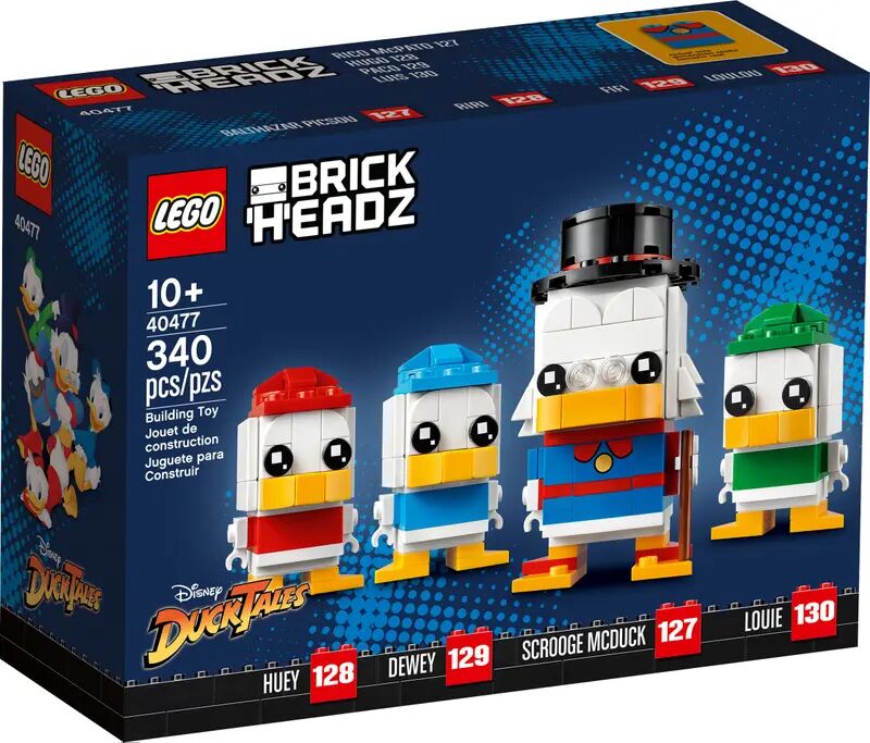 Lego Dagobert Duck, Tick, Trick & Track 40477 Lego Dagobert Duck, Tick, Trick & Track 40477