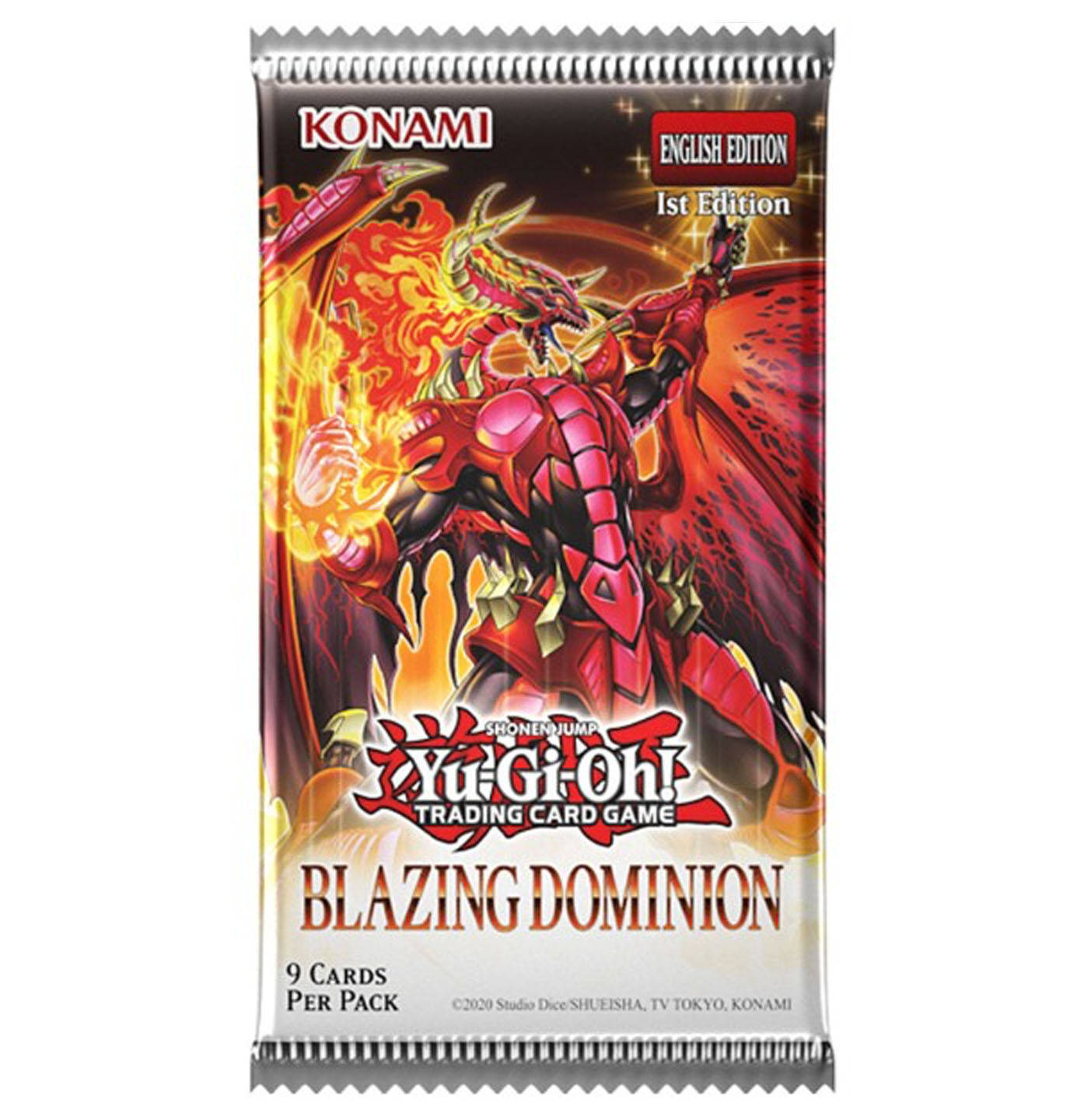 Blazing Dominion Booster Pack - 1. Auflage - Yu-Gi-Oh! - EN