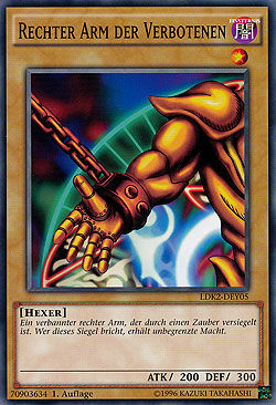 Rechter Arm der Verbotenen - Yu-Gi-Oh!