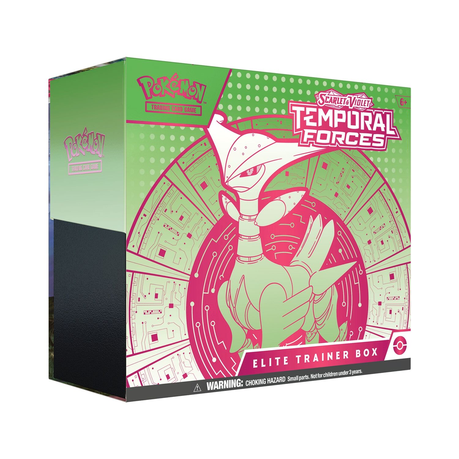 Pokémon TCG: Scarlet & Violet Temporal Forces Iron Leaves Elite Trainer Box - EN Pokémon TCG: Scarlet & Violet Temporal Forces Iron Leaves Elite Trainer Box - EN