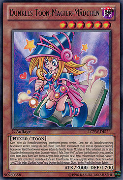 Dunkles Toon-Magier-Mädchen - Yu-Gi-Oh!