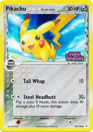 Pikachu - 79/110 - Reverse Holo - EN