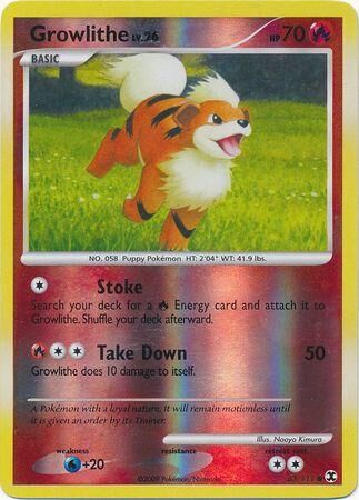 Growlithe - 63/111 - Reverse Holo - EN