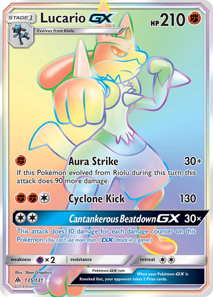 Lucario-GX - 135/165 - EN Lucario-GX - 135/165 - EN