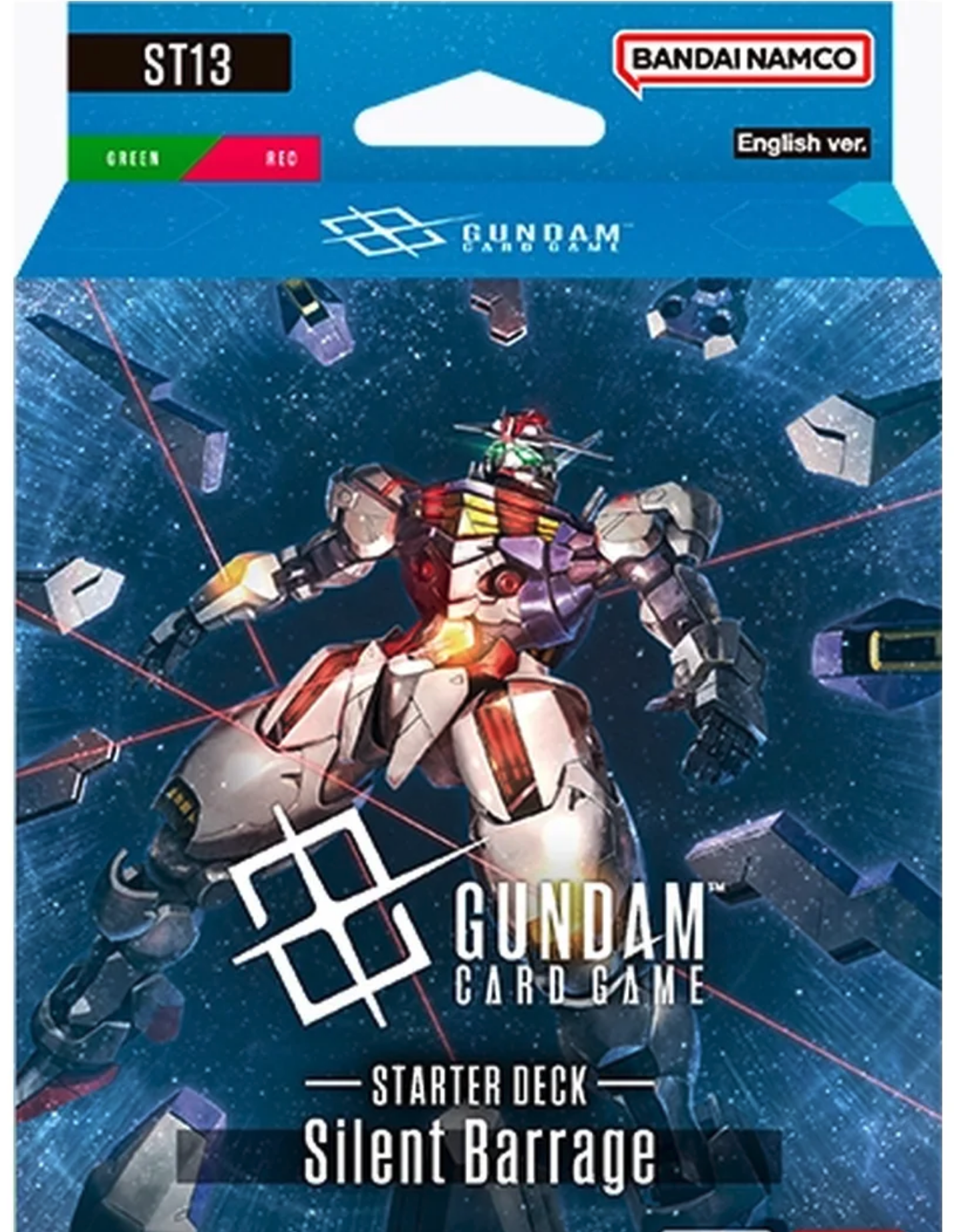 Gundam Card Game - Starter Deck ST13 Silent Barrage - EN Gundam Card Game - Starter Deck ST13 Silent Barrage - EN