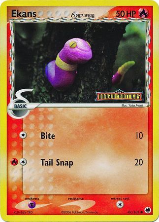Ekans - 47/101 - Reverse Holo - EN