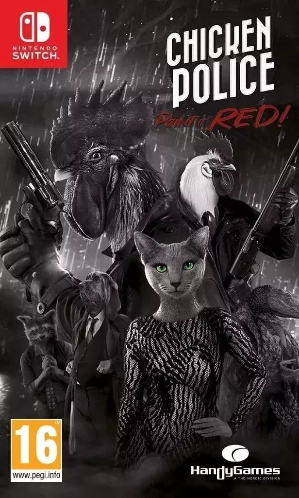 Chicken Police Paint It Red - NEW Sealed - Nintendo Switch - EN 