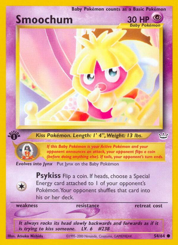 Smoochum - 54/66 - 1st Edition - EN