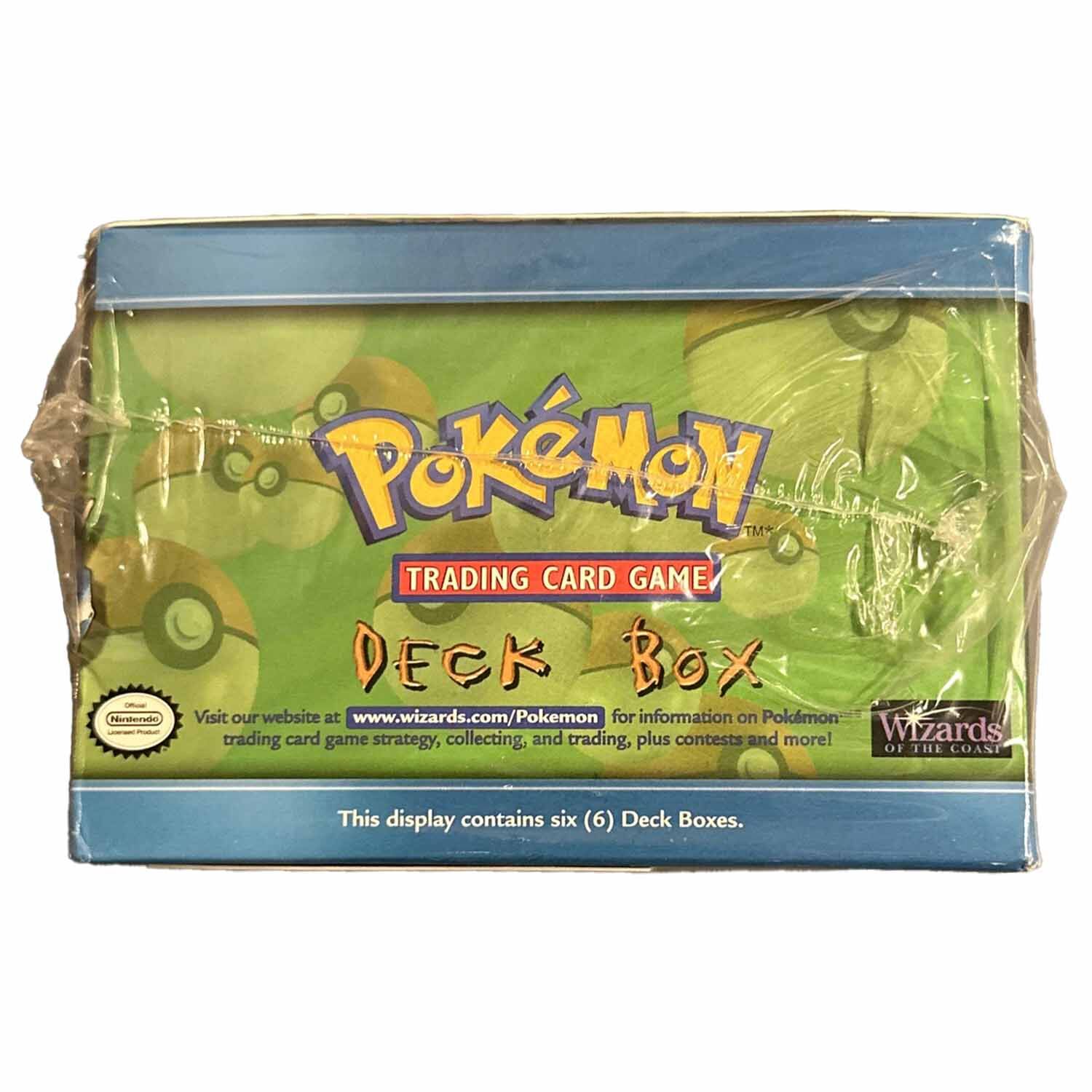 Pokémon Ultra Pro Full Display Deck Box Sealed (1999 WOTC)