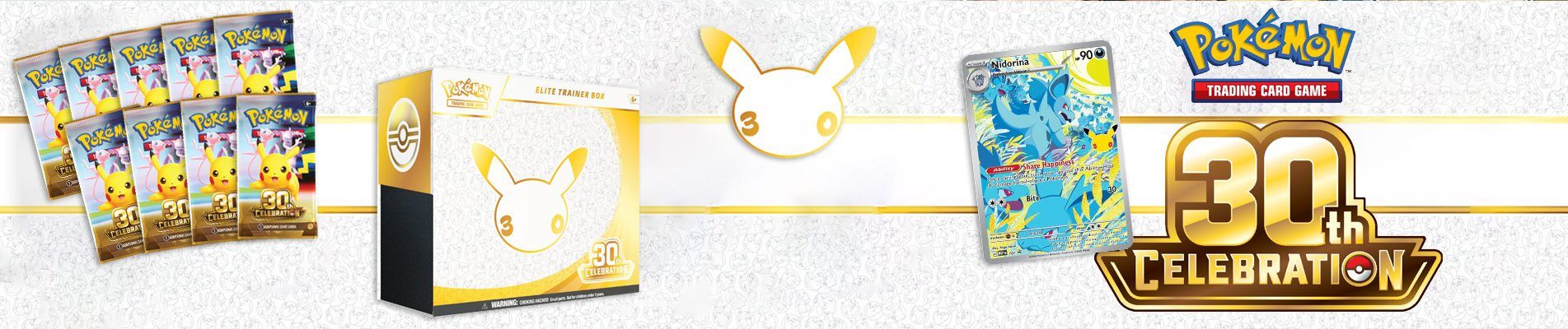 Pokémon 30th Anniversary bei AMAZINGTOYS®