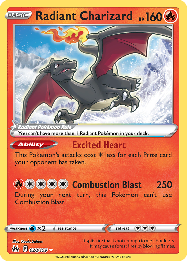 Radiant Charizard - 020/159 - EN Radiant Charizard - 020/159 - EN
