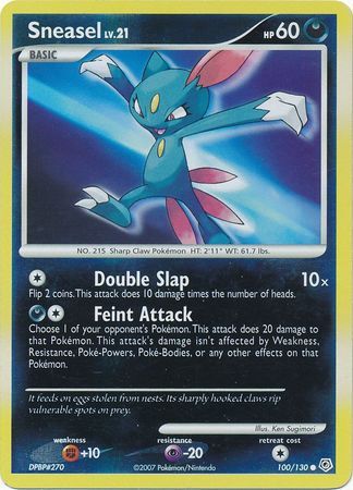 Sneasel - 100/130 - Reverse Holo - EN Sneasel - 100/130 - Reverse Holo - EN