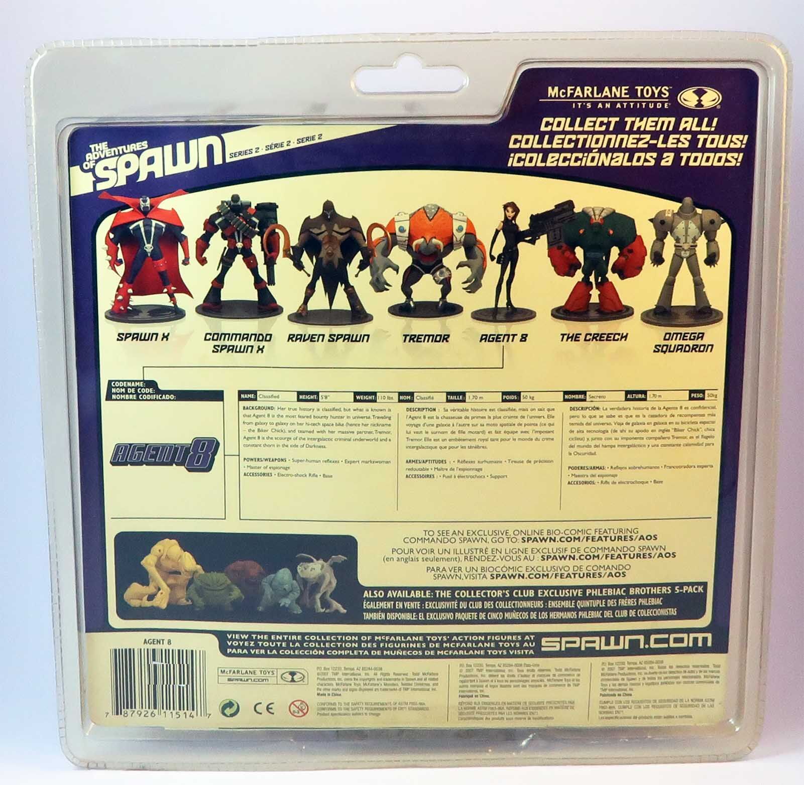 Agent 8 Spawn Adventures Actionfigur