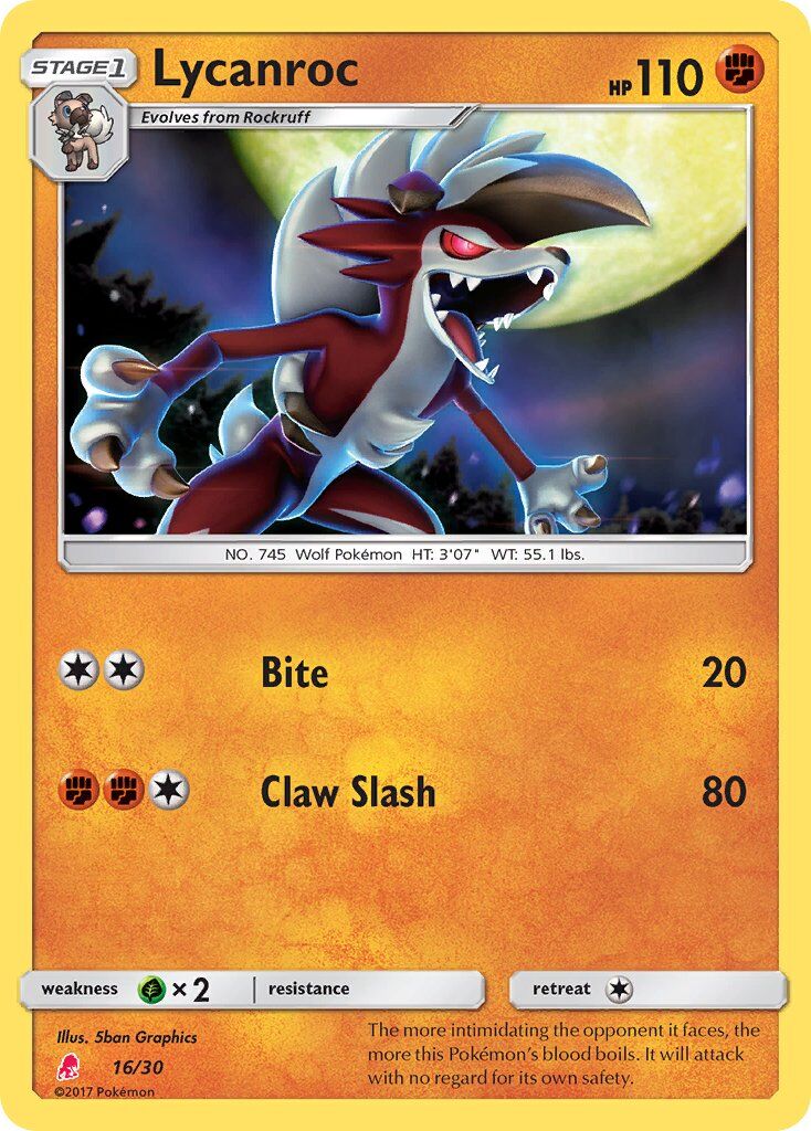 Lycanroc - 16/2 - EN Lycanroc - 16/2 - EN