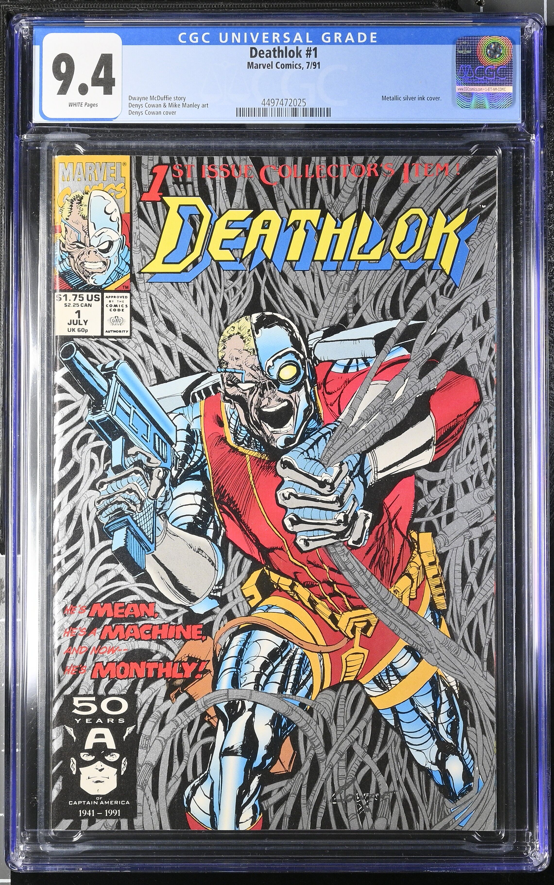 Deathlok #1 CGC 9.4