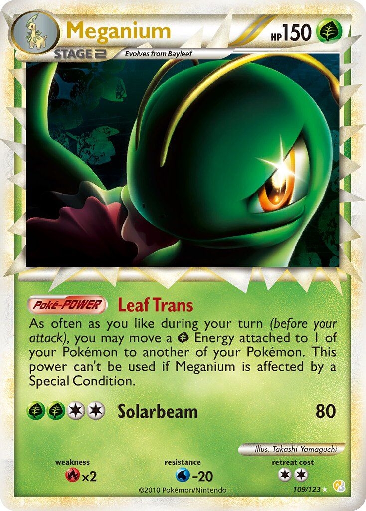 Meganium - 109/123 - EN Meganium - 109/123 - EN