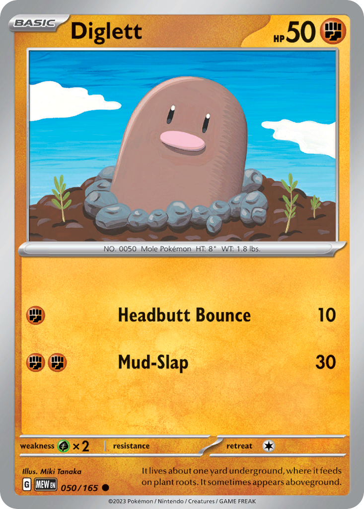 Diglett - 050/207 - EN